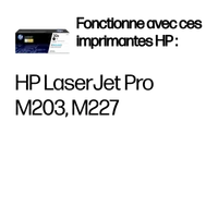 HP Cartouche de toner 30X LaserJet noir grande capacité originale - 2