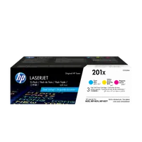 HP 201X LaserJet - Lot de 3 Cartouches de Toner Grande Capacité Authentiques - 1