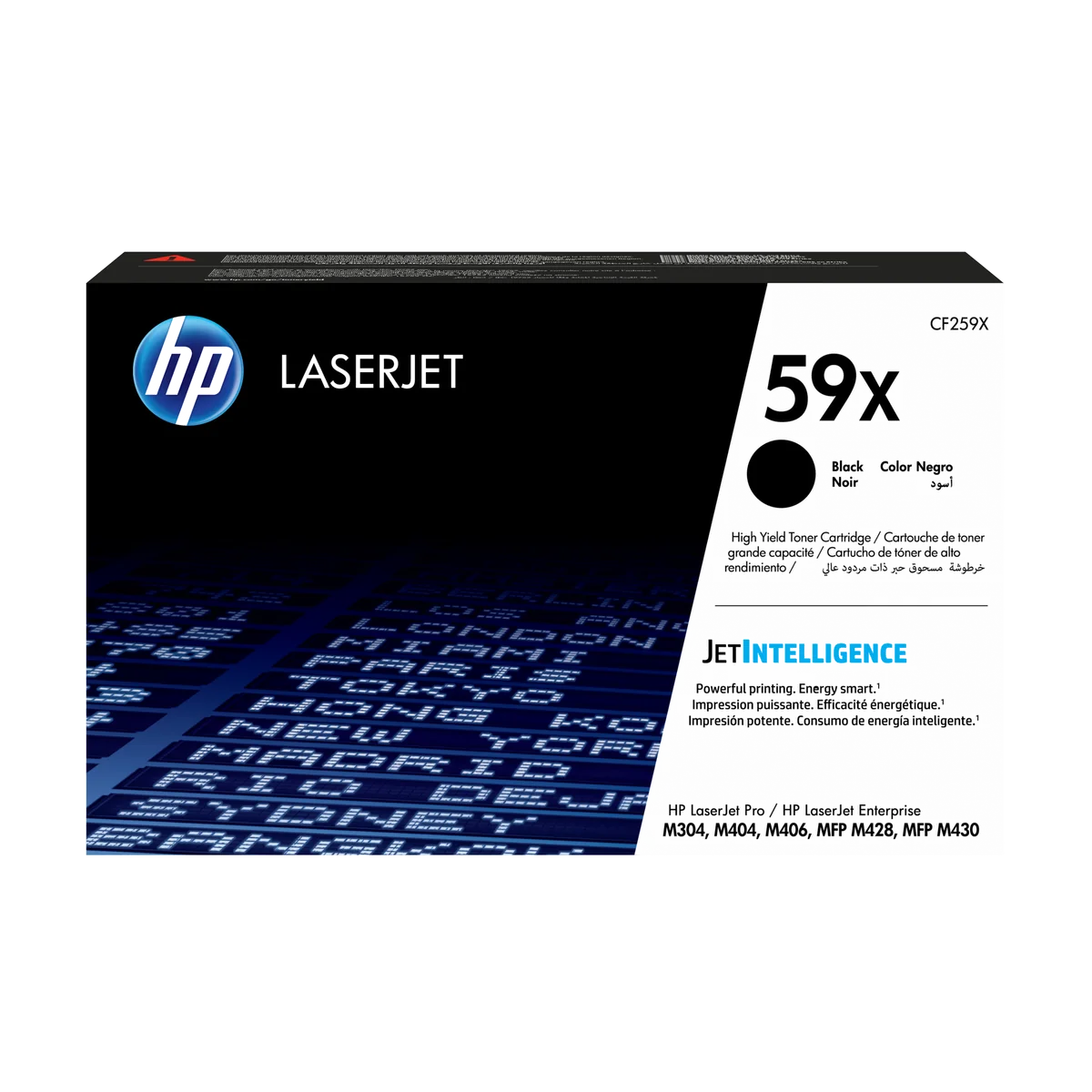 HP 59X Toner noir LaserJet authentique grande capacité