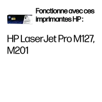 HP 83A toner LaserJet noir authentique - 2