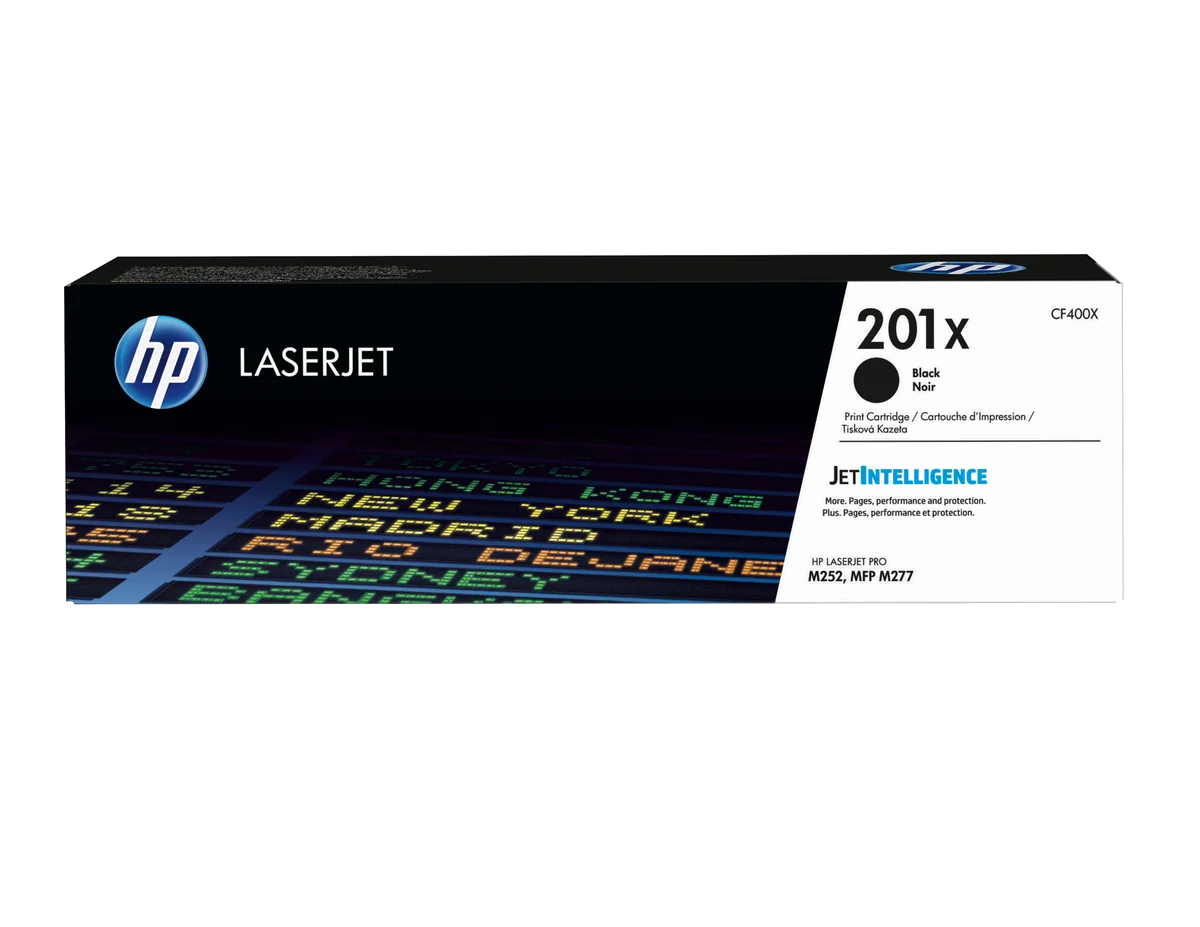 HP 201X toner LaserJet Noir grande capacité authentique
