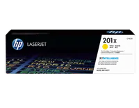 HP 201X Toner LaserJet Jaune Grande Capacité Authentique