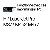 HP 410X toner LaserJet noir grande capacité authentique - 2