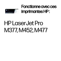 HP 410A toner LaserJet cyan authentique - 2