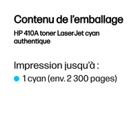 HP 410A toner LaserJet cyan authentique - 3