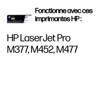 HP 410A toner LaserJet magenta authentique - 2