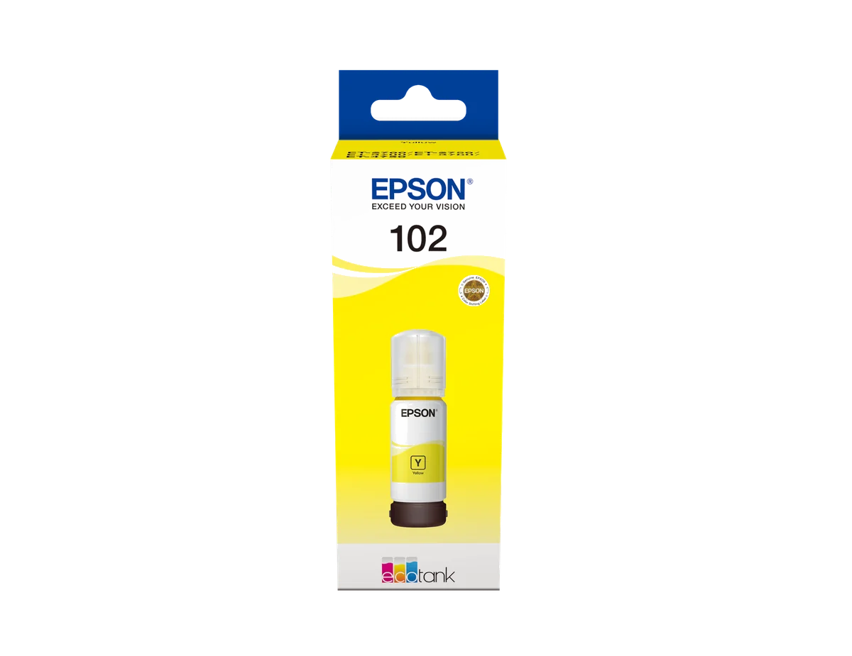 Epson 102 EcoTank Yellow ink bottle