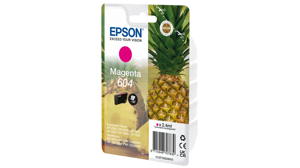 Epson 604 cartouche d'encre 1 pièce(s) Compatible Rendement standard Magenta