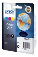 Epson Globe Monobloc 267 - encre DURABrite Ultra 3 couleurs - 2