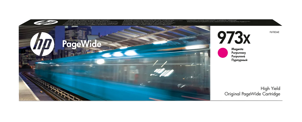 HP 973X cartouche PageWide Magenta grande capacité authentique