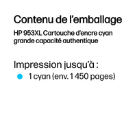 HP 953XL Cartouche d’encre cyan grande capacité authentique - 4