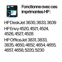 HP 302 Cartouche d’encre noire authentique - 3