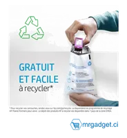 Cartouche d'encre HP 123 Noir - Rendement Standard - 3