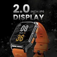 Montre Connectée HiFuture Ultra 3 Noir - Écran 2.0", Santé & Appels Bluetooth - 4