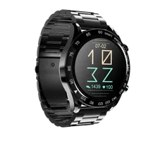 Montre Connectée HiFuture GO PRO 2 Noir - Design Suisse, Écran AMOLED, Autonomie 20 Jours
