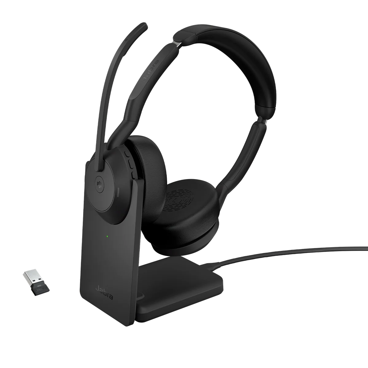 Jabra Evolve2 55 Casque Sans fil Arceau Bureau/Centre d'appels USB Type-C Bluetooth Noir