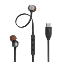 JBL Tune 310C Casque Avec fil Ecouteurs Appels/Musique USB Type-C Noir