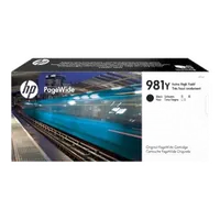 Cartouche d'encre HP 981YC PageWide Jaune - Rendement Extrêmement Élevé - 1