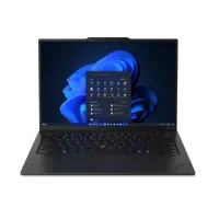 Lenovo ThinkPad X1 Carbon Gen 13 Aura Edition Intel Core Ultra 7 255U Ordinateur portable 35,6 cm (14") WUXGA 16 Go LPDDR5x-SDRAM 512 Go SSD Wi-Fi 6E (802.11ax) Windows 11 Pro Français Noir