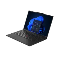 Lenovo ThinkPad X1 Carbon Gen 13 Aura Edition Intel Core Ultra 7 255U Ordinateur portable 35,6 cm (14") WUXGA 16 Go LPDDR5x-SDRAM 512 Go SSD Wi-Fi 6E (802.11ax) Windows 11 Pro Français Noir - 3