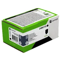 Cartouche de Toner Noir Original Lexmark 24B6720 - Haute Capacité 20 000 pages