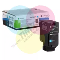 Cartouche de Toner Cyan Originale Lexmark 24B7182 - 6000 Pages - 3