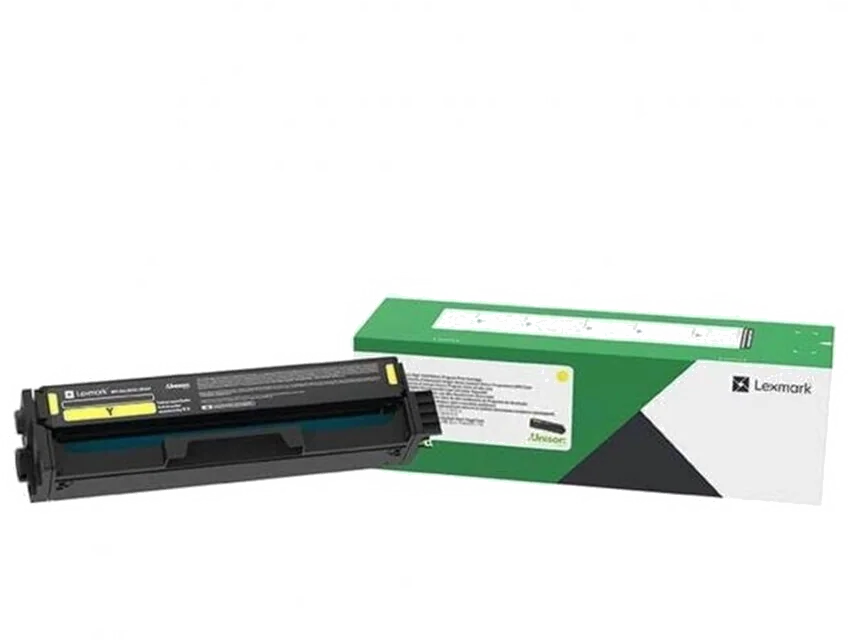 Toner Laser Lexmark C3220Y0 Jaune - 1500 Pages