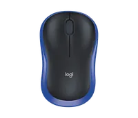 Souris sans fil Logitech M185 (Noir/Bleu) - 2