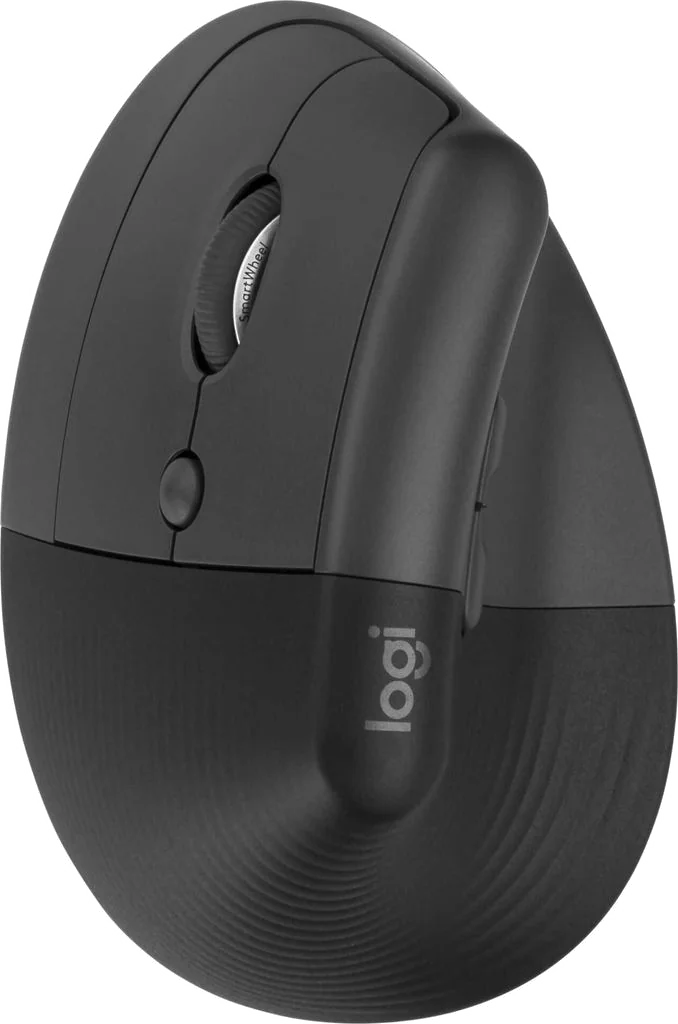 Souris Verticale Ergonomique Logitech Lift for Business - Graphite