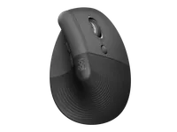 Souris sans fil Bluetooth ergonomique verticale Logitech Lift Business pour droitier (Noir) - 2