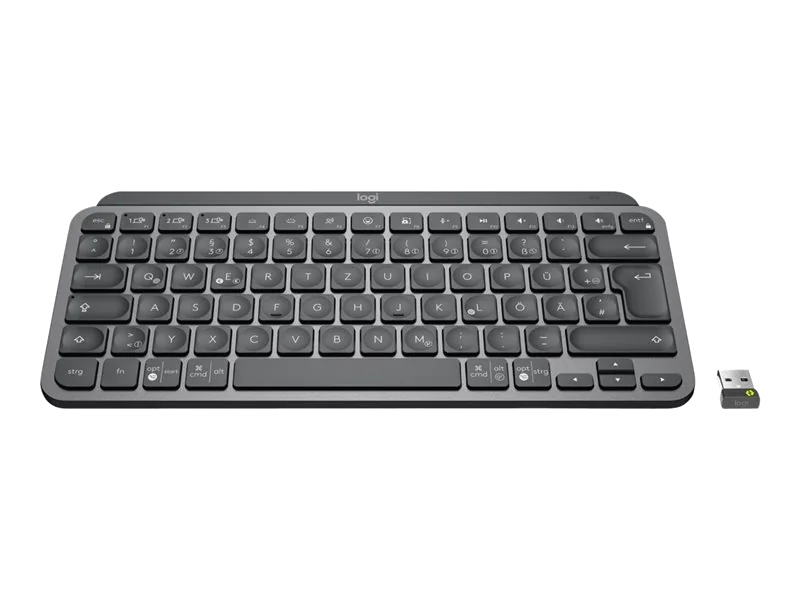 Clavier Logitech MX Keys Mini AZERTY Graphite - Minimaliste et Sans Fil