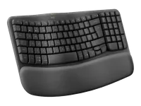 Clavier Ergonomique sans Fil Logitech Wave Keys for Business - Graphite AZERTY - 2