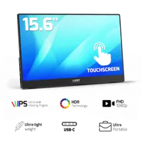 Écran Nomade Tactile Full HD 15.6" IPS - Mobilité et Confort Visuel