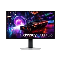 Samsung G81SF écran plat de PC 68,6 cm (27") 3840 x 2160 pixels 4K Ultra HD OLED Argent