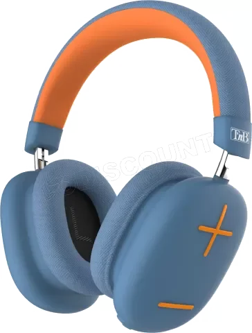 Casque Bluetooth T'nB BOUNCE MAX - Bleu