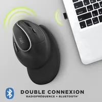 Souris Sans Fil T'nB Amazonia Exclusiv - Double Connexion Bluetooth/USB-A, Rechargeable