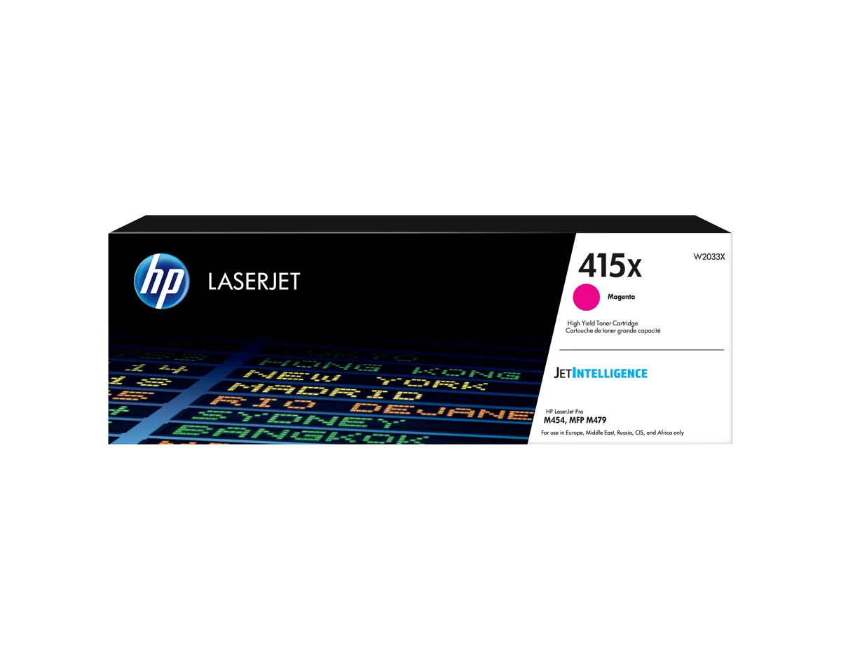 HP 415X Toner magenta LaserJet authentique grande capacité