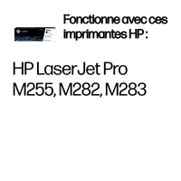 HP Toner noire LaserJet 207A authentique - 2