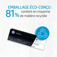 Cartouche de Toner HP 222A Noir LaserJet Authentique - 1300 Pages - 1