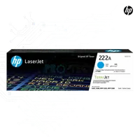 Cartouche de Toner Cyan HP 222A LaserJet Authentique - 1200 Pages - 1