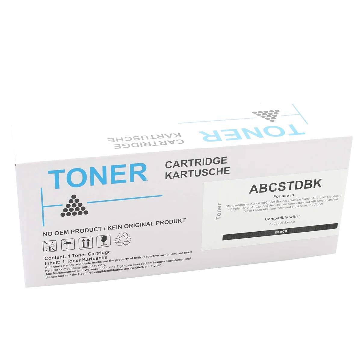 Toner Noir Compatible ABC W9240MC pour HP Color LaserJet Enterprise