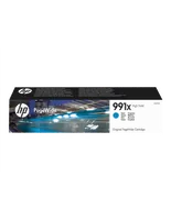Cartouche d'encre Cyan HP 991AC PageWide Contract Original - 4