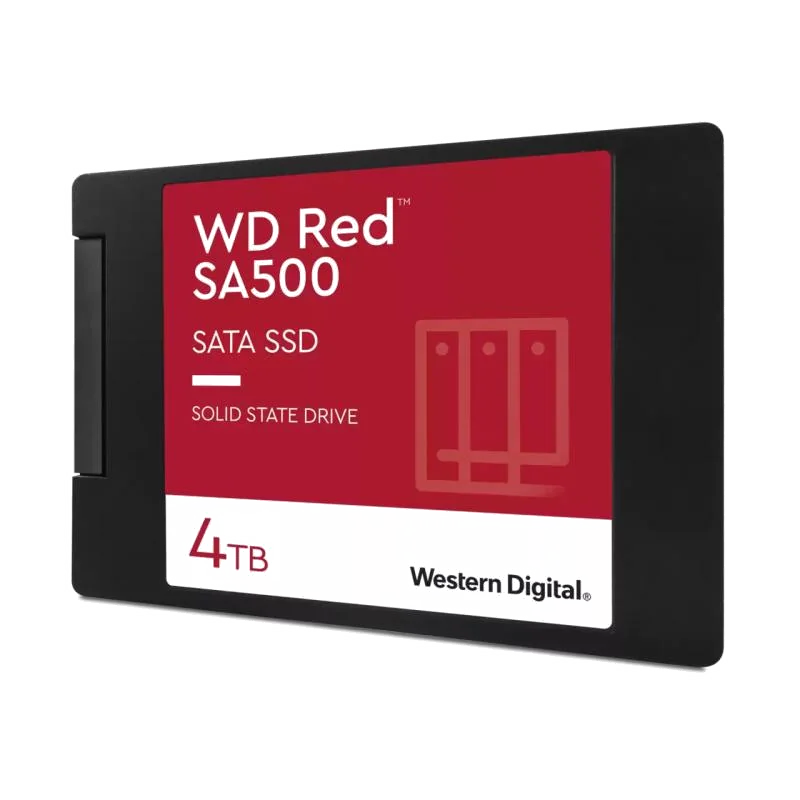 SSD WD Red SA500 4 To 2.5" SATA III 3D NAND pour NAS