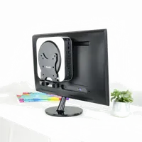 Support VESA TooQ TCCH0001 pour Mini PC 5kg max (Noir) - 4