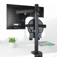 Support VESA TooQ TCCH0001 pour Mini PC 5kg max (Noir) - 7