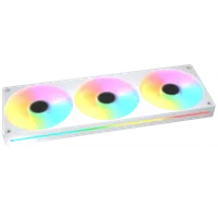 Triple Ventilateur de boitier Cougar Unity RGB - 360mm (Blanc) - 3