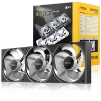 Lot de 3 Ventilateurs de boitier Antec Connect Reverse - 12cm (Noir)