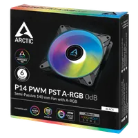 Ventilateur de boitier Arctic P14 PST aRGB - 14cm (Noir) - 5