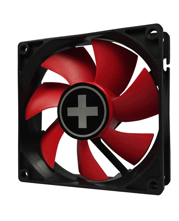 Ventilateur de boitier Xilence Performance C XPF92 9,2cm (Noir/Rouge)