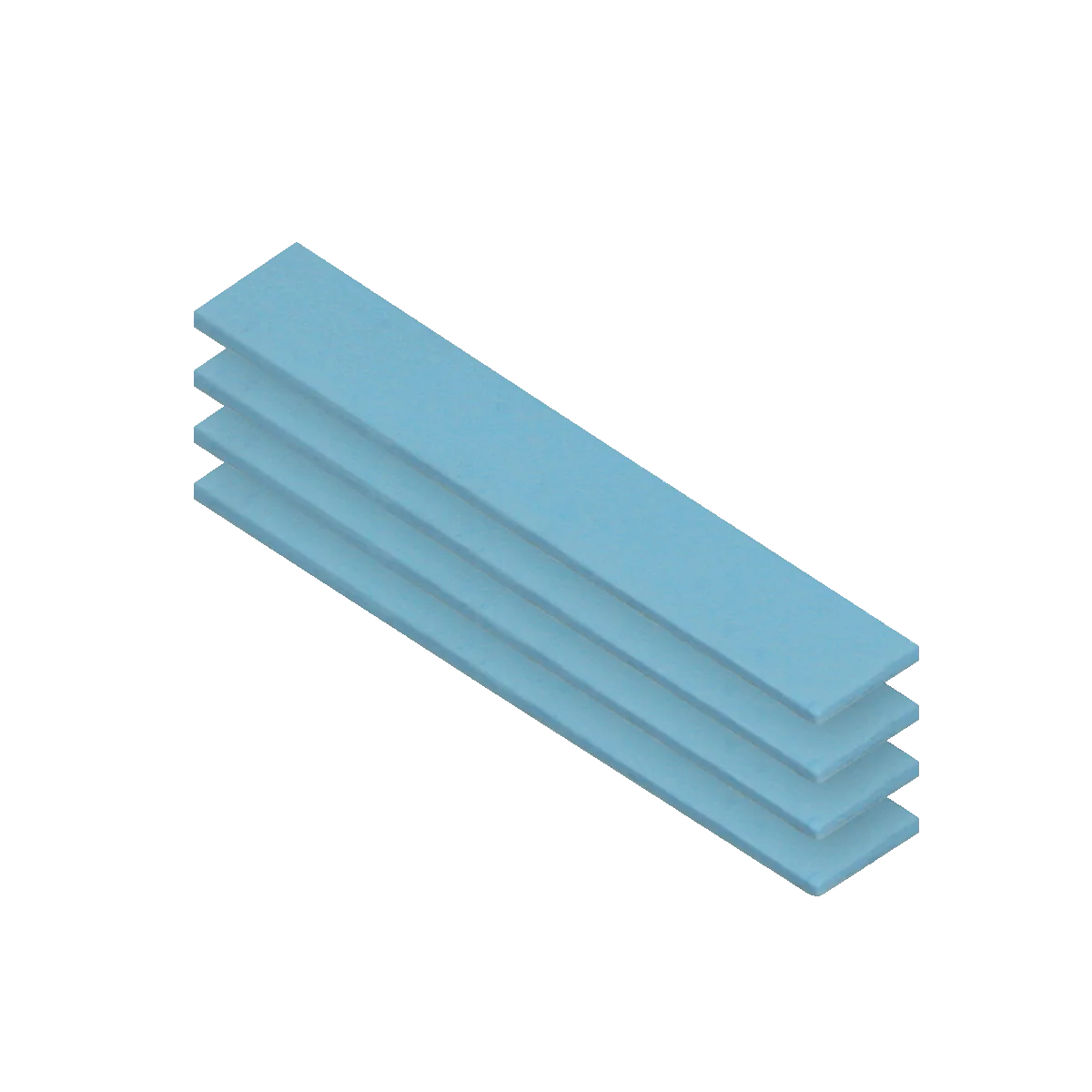 Lot de 4 Pads Thermiques Arctic TP-3 120x20x1,5mm (Bleu)